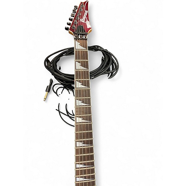 Used 1991 Ibanez RG770 Maroon Solid Body Electric Guitar
