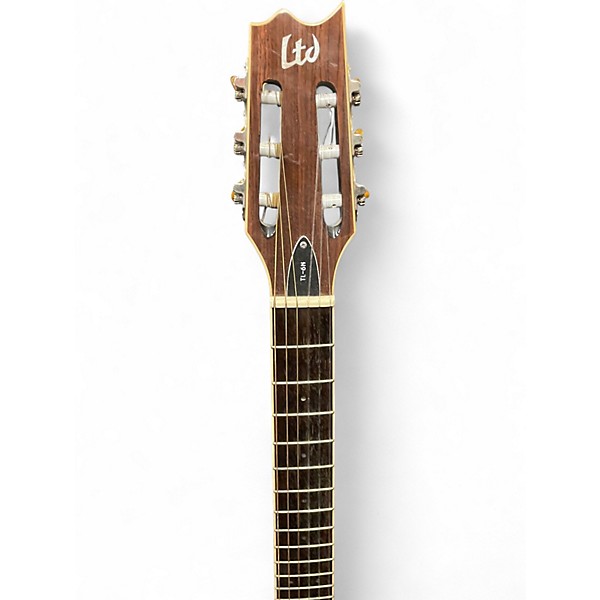 Used ESP LTD TL6N Black Classical Acoustic Electric Guitar