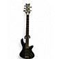 Used Schecter Guitar Research Stiletto Studio 5 String SEE THRU BLACK Electric Bass Guitar thumbnail
