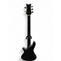 Used Schecter Guitar Research Stiletto Studio 5 String SEE THRU BLACK Electric Bass Guitar