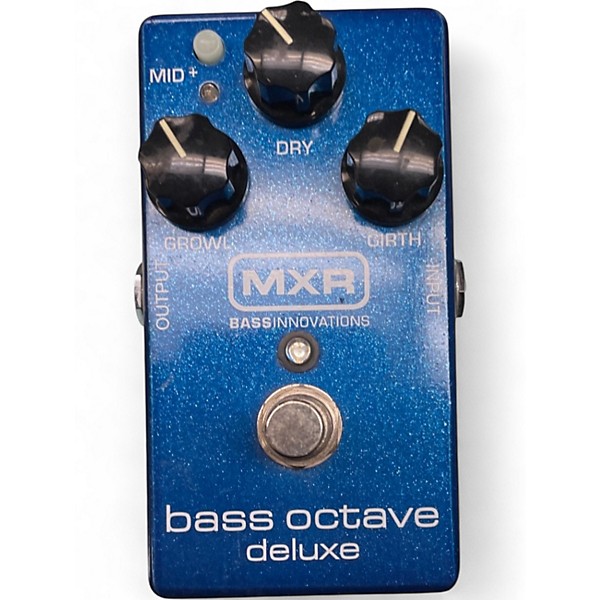 Used MXR M288 Bass Octave Deluxe Bass Effect Pedal