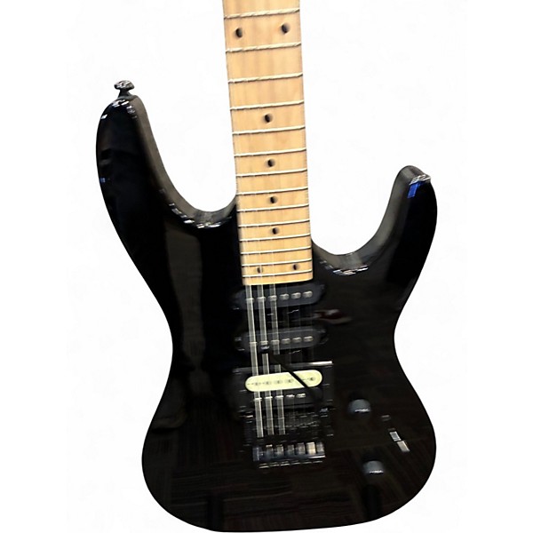 Used Kramer STRIKER HSS Black Solid Body Electric Guitar