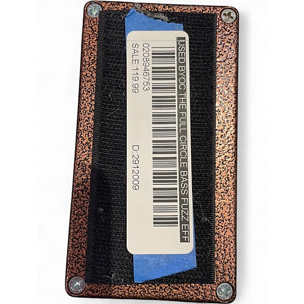 Used Byoc The Full Circle Bass Fuzz Effect Pedal