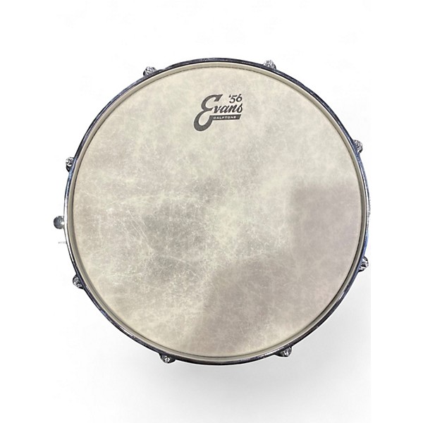 Used Ludwig 14in Backbeat Snare BLACK SPARKLE Drum