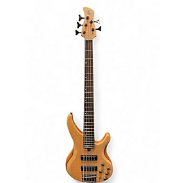 Used Yamaha TRBX605FM Natural Electric Bass Guitar