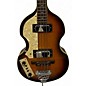 Used Jay Turser violin bass left handed Vintage Sunburst Electric Bass Guitar