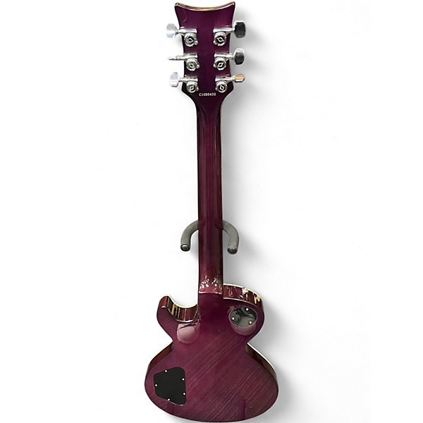 Used Diamond Bolero STP Series Purple Solid Body Electric Guitar