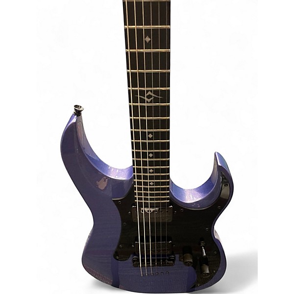 Used Diamond Halcyon Purple Solid Body Electric Guitar