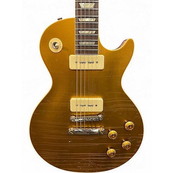 Used Gibson 1956 Murphy Lab Ultra Light Gold Top Solid Body Electric Guitar