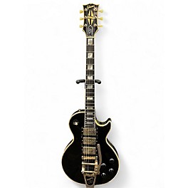 Vintage 1983 Gibson 1983 Les Paul Custom Black Solid Body Electric Guitar