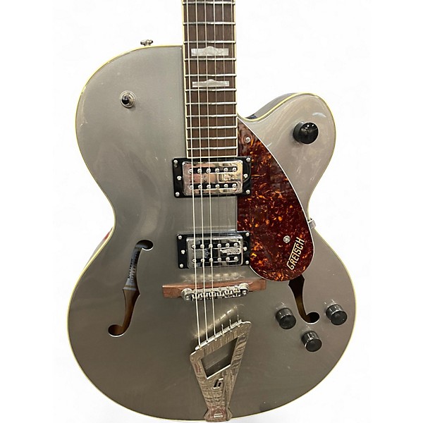 Used Gretsch Guitars G2420 PHNTM Metallic Silver Hollow Body Electric Guitar