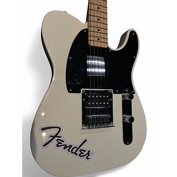 Used Squier ESQUIRE White Solid Body Electric Guitar