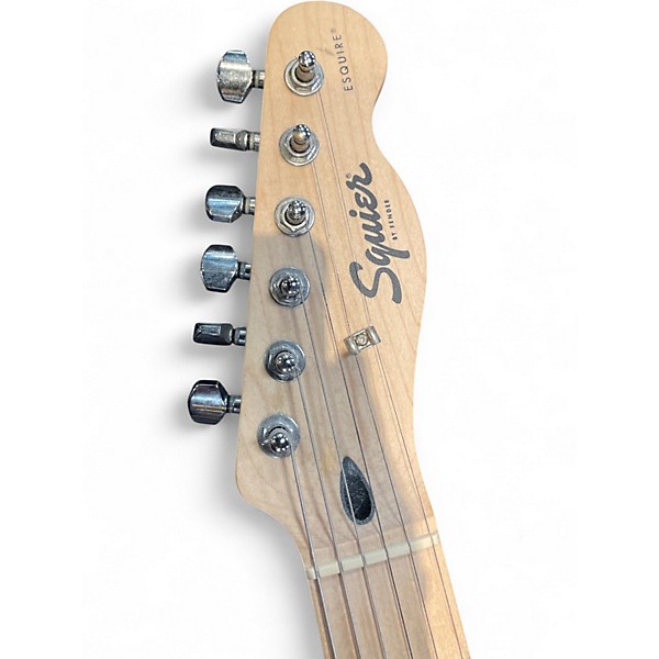 Used Squier ESQUIRE White Solid Body Electric Guitar