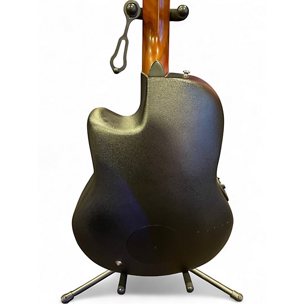 Used Ovation Celebrity CE44P-8TO Trans Blue Acoustic Electric Guitar