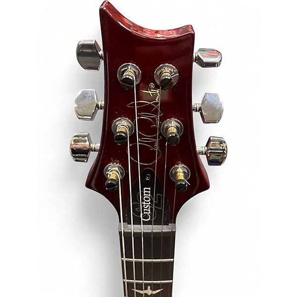 Used PRS S2 Custom 24 Crimson Red Burst Solid Body Electric Guitar