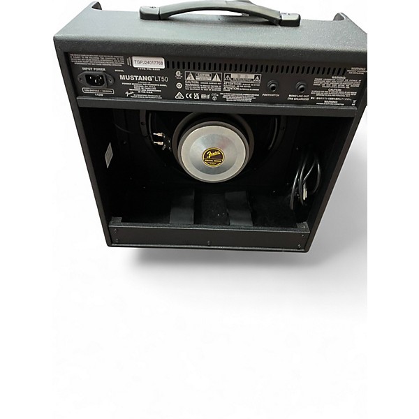 Used Fender Mustang LT50 50W 1x12 Guitar Combo Amp