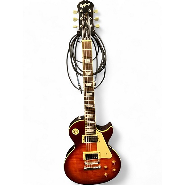 Used Epiphone Les Paul Standard Bourbon Burst Solid Body Electric Guitar