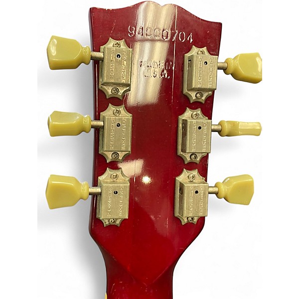 Vintage 1990 Gibson ES-135 RED Hollow Body Electric Guitar