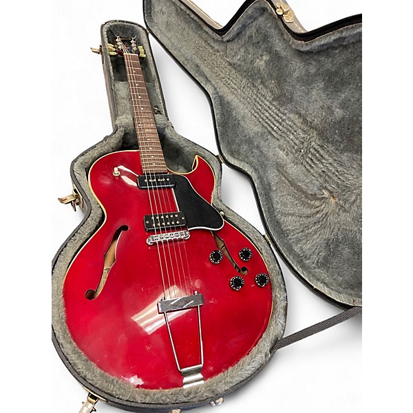Vintage 1990 Gibson ES-135 RED Hollow Body Electric Guitar