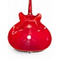 Used Hagstrom Viking P Candy Apple Red Hollow Body Electric Guitar