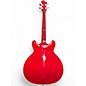 Used Hagstrom Viking P Candy Apple Red Hollow Body Electric Guitar
