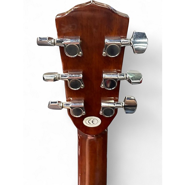 Used Fender CD60CE Dreadnought 2 Tone Sunburst Acoustic Electric Guitar