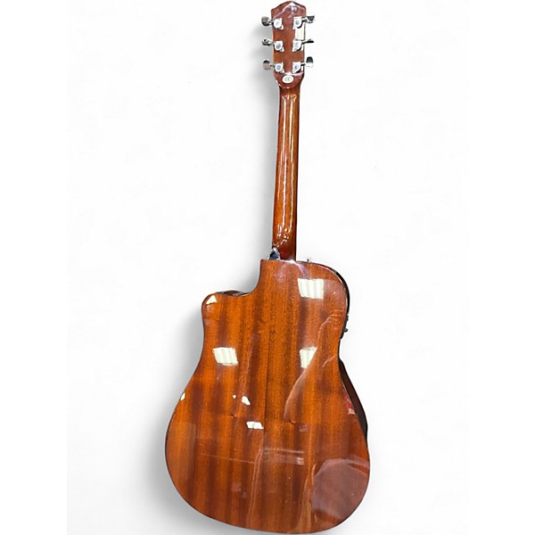 Used Fender CD60CE Dreadnought 2 Tone Sunburst Acoustic Electric Guitar