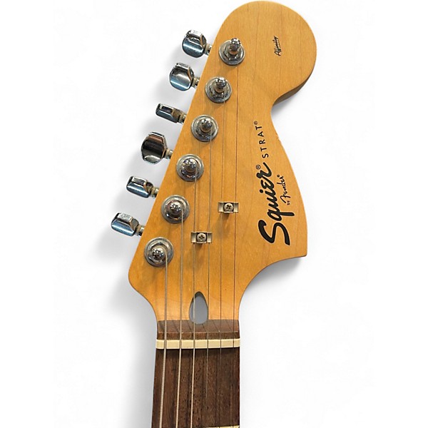 Used Squier Affinity Stratocaster black Solid Body Electric Guitar