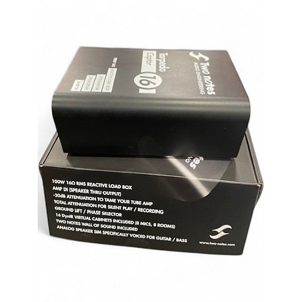 Used Two Notes TORPEDO CAPTOR 16 Effect Pedal