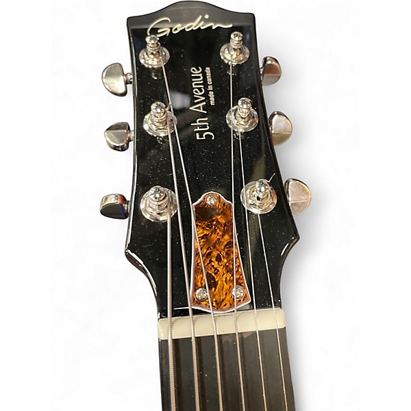 Used Godin 5TH AVENUE UPTOWN CUSTOM HAVANA BROWN Acoustic Electric Guitar