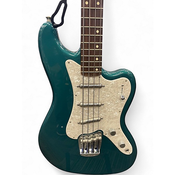 Used Fender Classic Player Rascal Aqua Marine Electric Bass Guitar