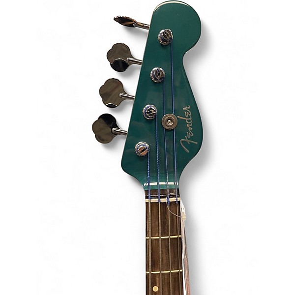 Used Fender Classic Player Rascal Aqua Marine Electric Bass Guitar