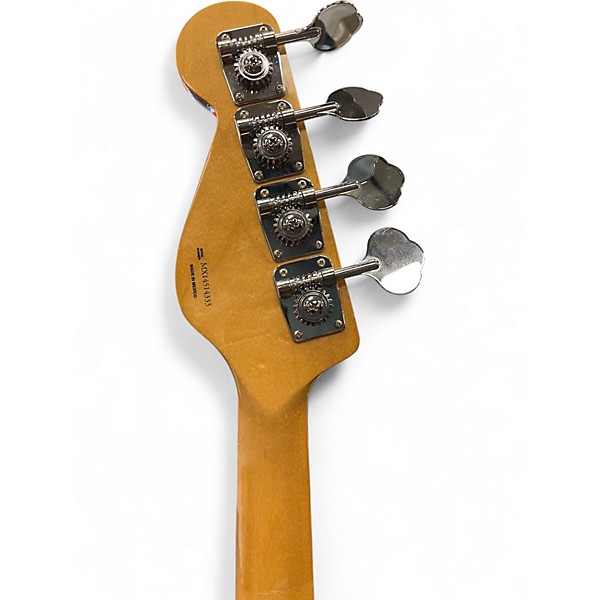 Used Fender Classic Player Rascal Aqua Marine Electric Bass Guitar