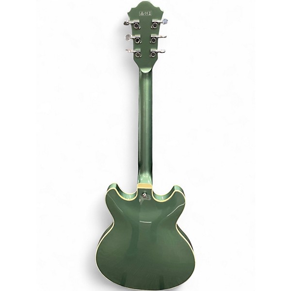 Used Ibanez AS73 Artcore Inverness Green Hollow Body Electric Guitar