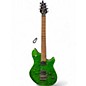 Used EVH Wolfgang Standard Green Solid Body Electric Guitar thumbnail
