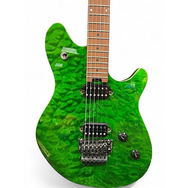 Used EVH Wolfgang Standard Green Solid Body Electric Guitar