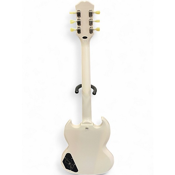 Used Epiphone 1961 SG INSPIRED BY GIBSON LES PAUL HUMBUCKERS Alpine White Solid Body Electric Guitar