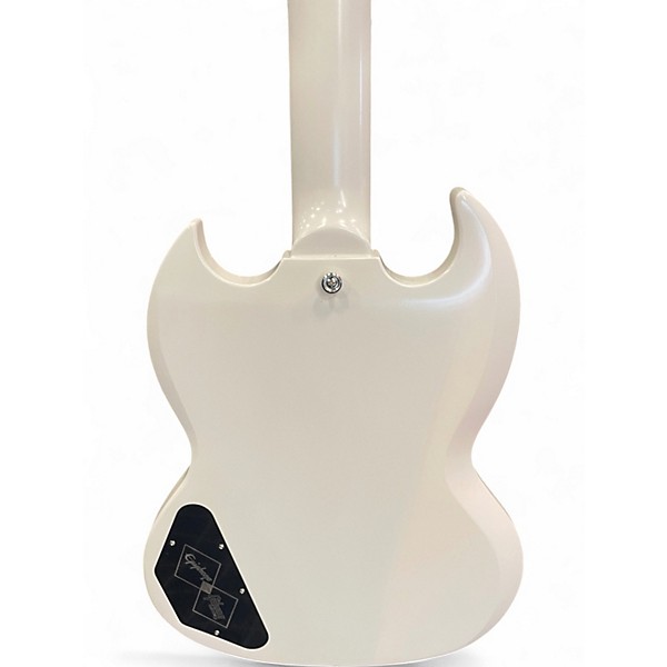Used Epiphone 1961 SG INSPIRED BY GIBSON LES PAUL HUMBUCKERS Alpine White Solid Body Electric Guitar