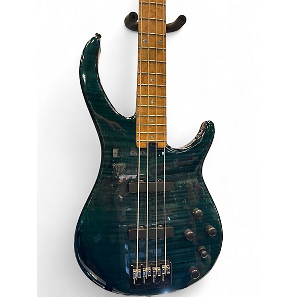 Used Peavey MILLENIUM TRANS GREEN Electric Bass Guitar