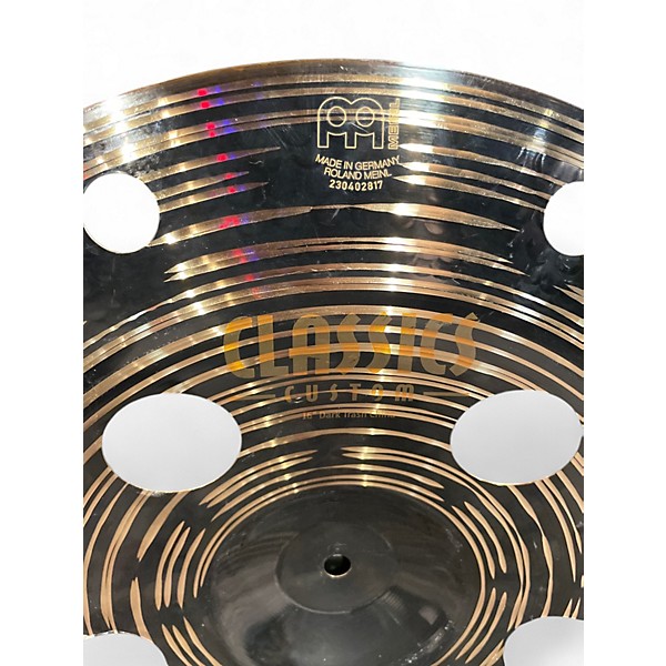 Used MEINL 16in 16" dark trash china Cymbal