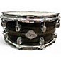 Used ddrum 6.5X14 DOMINION MAPLE SNARE BRUSHED OLIVE METALLIC Drum thumbnail