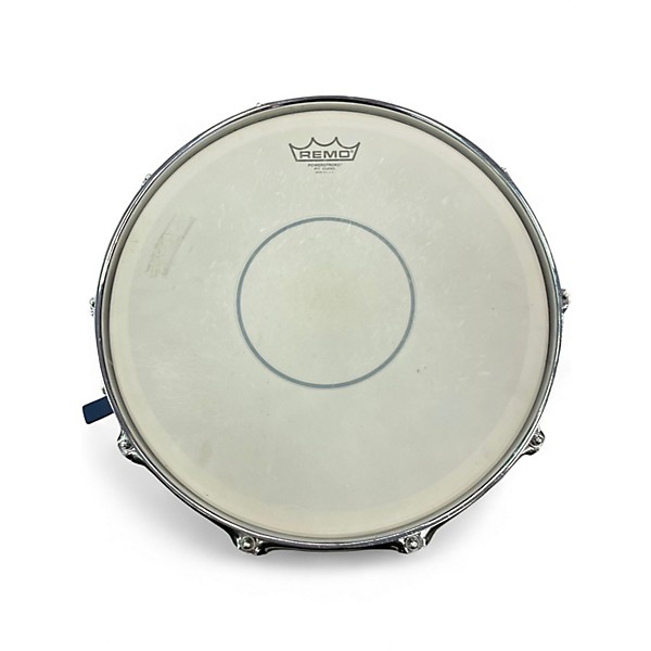 Used ddrum 6.5X14 DOMINION MAPLE SNARE BRUSHED OLIVE METALLIC Drum