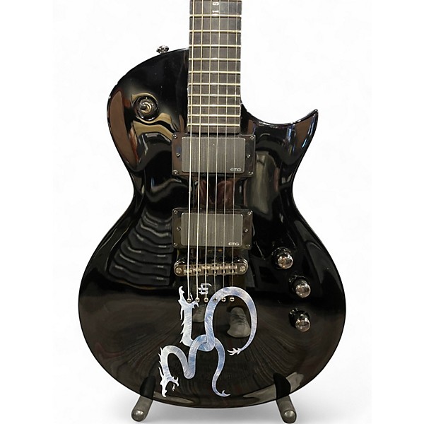 Used Ltd LEC35 Black Solid Body Electric Guitar