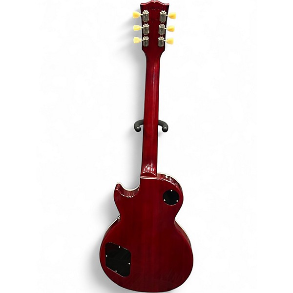 Used Gibson Les Paul Deluxe Candy Apple Red Solid Body Electric Guitar