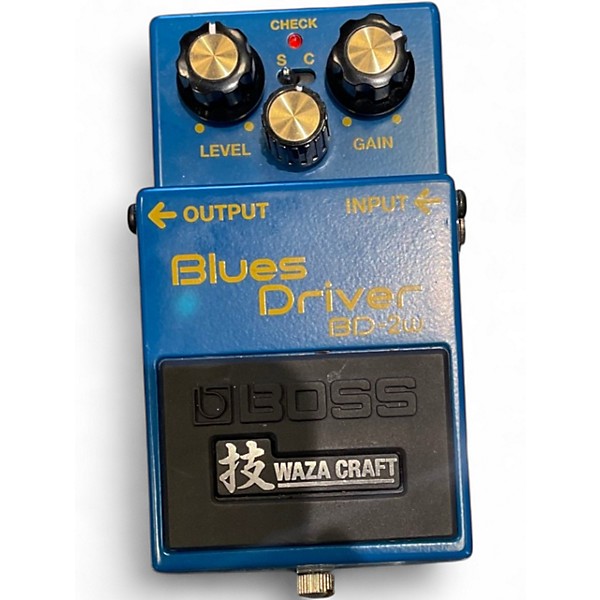 Used BOSS BD2W Blues Driver Waza Craft Effect Pedal