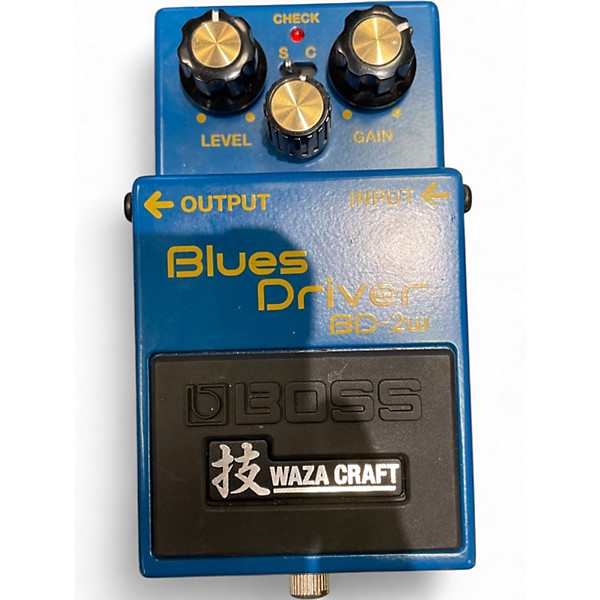 Used BOSS BD2W Blues Driver Waza Craft Effect Pedal
