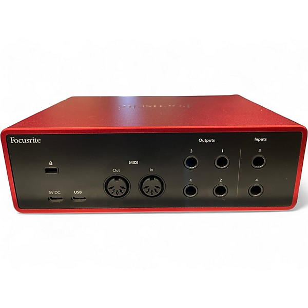 Used Focusrite Scarlett 4i4 Gen 4 Audio Interface