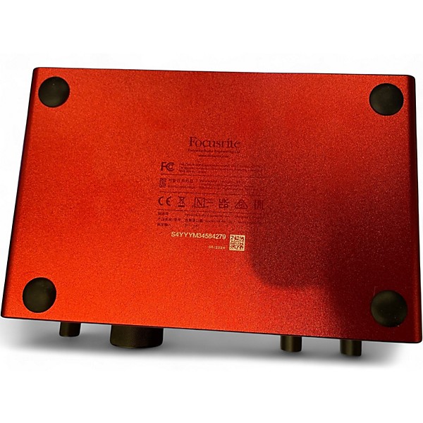 Used Focusrite Scarlett 4i4 Gen 4 Audio Interface