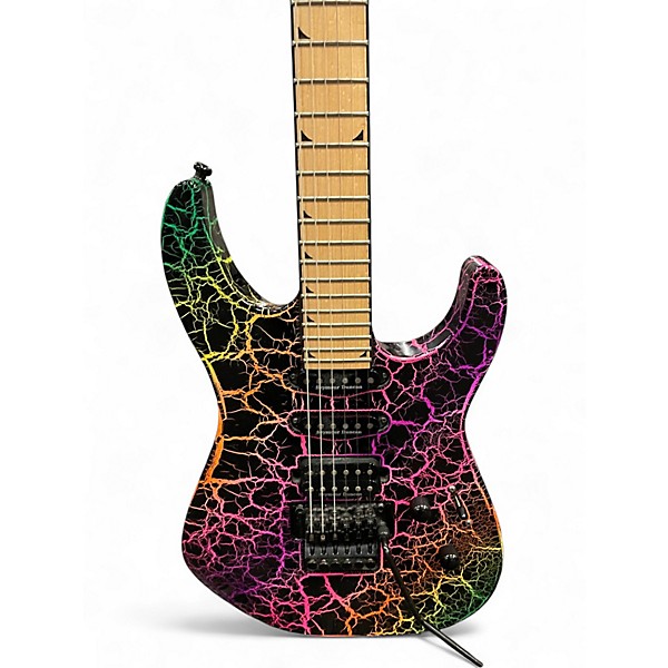 Used Jackson PRO SERIES SOLOIST SL3M RAINBOW CRACKLE Solid Body Electric Guitar