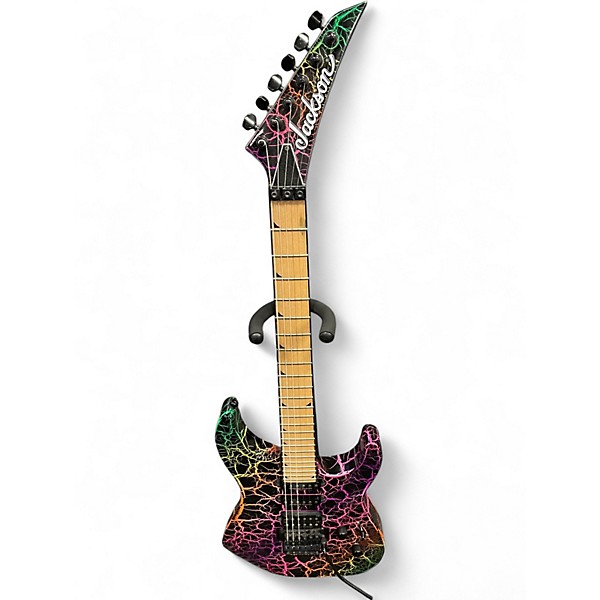 Used Jackson PRO SERIES SOLOIST SL3M RAINBOW CRACKLE Solid Body Electric Guitar